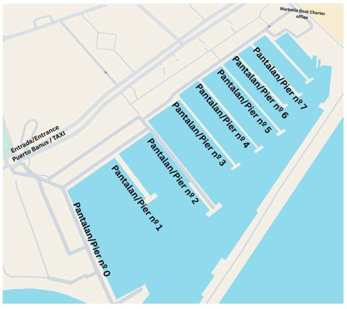 Map Puerto Banus